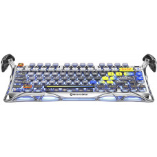 Клавіатура механічна GravaStar Mercury K1 Pro, BT/WL/USB, Interstellar Silver GS_K1_PRO_S_CGRY