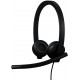 Навушники Logitech H570e Corded Stereo USB Teams version Black (981-001430)