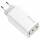 Мережевий зарядний пристрій Colorway Power Delivery Port PPS USB (40W) білий CW-CHS048PD-WT