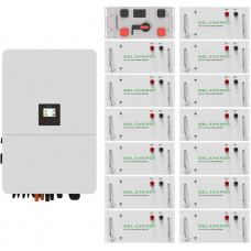 Система зберігання енергії DEYE SUN-80K-SG02HP3-EU-EM6 80kW 209kWh 1BAT LiFePO4 ≥10000 циклів (SV-3D