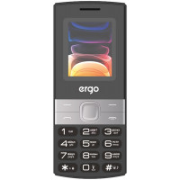 Мобільний телефон ERGO B185 Dual Sim (чорний)