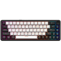 Бездротова механічна клавіатура GamePro Asgard Valhalla (MK210B Pro) 65% QLAB orange switches