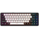 Бездротова механічна клавіатура GamePro Asgard Valhalla (MK210B Pro) 65% QLAB orange switches