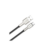 Кабель Colorway USB - Type-C 2.4а 1м чорний CW-CBUC046-BK