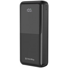 УМБ ColorWay Power Bank 20 000 mAh DigiPower (USB QC4.0 + USB-C PD22.5W) Black