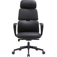 Крісло офісне OfficePro Delicate OC690BK Black PVC