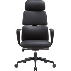 Крісло офісне OfficePro Delicate OC690BK Black PVC