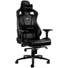 Ігрове крісло Noblechairs EPIC шкіра, чорний NBL-RL-BLA-001
