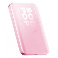 Портативний зарядний пристрій MOMAX WRL 5000MAH PINK IP165P