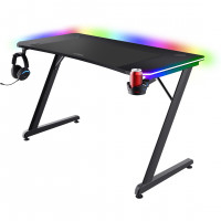 Стіл Trust GXT 710 Luminus Pro RGB, чорний 25419_TRUST
