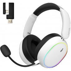 Ігрова гарнітура HATOR PHOENIX 2 Hi-Res (ESH41) wireless white, SyncHUB connection