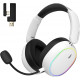 Ігрова гарнітура HATOR PHOENIX 2 Hi-Res (ESH41) wireless white, SyncHUB connection