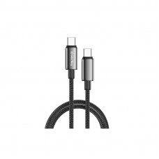 Кабель Colorway Type-C - Type-C (zinc alloy braided) (PD Fast Charging 100W) 5А 2м CW-CBPDCC099-BK