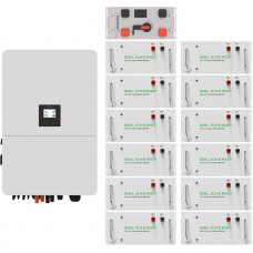 Система зберігання енергії DEYE SUN-80K-SG02HP3-EU-EM6 80kW 192.9kWh 1BAT LiFePO4 ≥10000 циклів (SV-