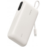 Акумулятор портативний Power Bank Belkin 20000мА·год, з інтегрованим кабелем USB-C, пісочний BPB030H