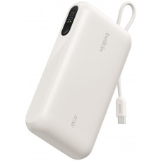 Акумулятор портативний Power Bank Belkin 20000мА·год, з інтегрованим кабелем USB-C, пісочний BPB030H