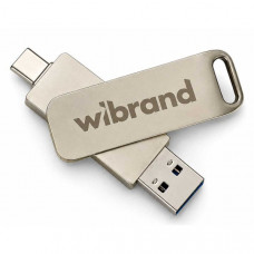 SSD Wibrand Wolf 1TB USB 3.2 Gen.2 Type-C/Type-A Read/Write 1000MB/s Silver