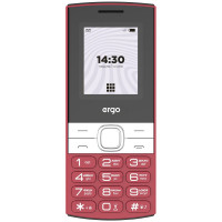 Мобільний телефон ERGO B185 Dual Sim (Червоний)