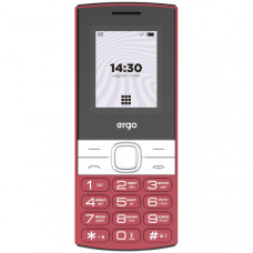 Мобільний телефон ERGO B185 Dual Sim (Червоний)