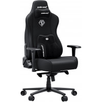 Крісло ігрове Anda Seat Novis Plus Fabric Black Size XL AD23YC-XL-01-B-F-B04
