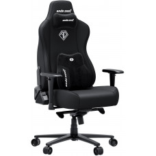 Крісло ігрове Anda Seat Novis Plus Fabric Black Size XL AD23YC-XL-01-B-F-B04