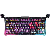 Клавіатура магнітна GravaStar Mercury V75 Pro 80keys, Magnetic Jade Gaming, 8K, USB-A, RGB, Neon Gra