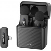 Бездротовий петличний мікрофон BOYA BY-V30 Type-C Black