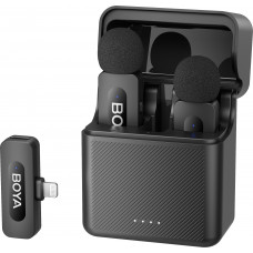 Бездротовий петличний мікрофон BOYA BY-V30 Type-C Black