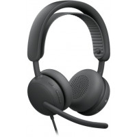 Навушники Logitech Zone Wired 2 for Business USB Graphite TEAMS version (981-001615)