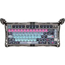 Клавіатура магнітна GravaStar Mercury V75 Pro 80keys, Magnetic Jade Gaming, 8K, USB-A, RGB, Cyberpun