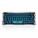 Клавіатура магнітна GravaStar Mercury V60 PRO 60keys, UFO Magnetic Gaming, 8K, USB-A, RGB, Gunmetal