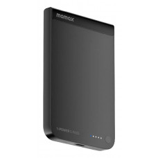 Портативний зарядний пристрій MOMAX WRL 5000MAH BLACK IP161Q2D