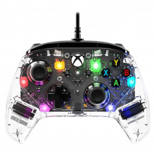 Геймпад HyperX Clutch Gladiate RGB, Xbox, PC, USB-A, прозорий 7D6H2AA