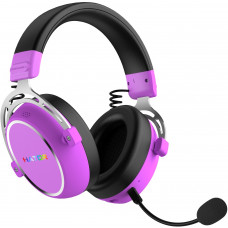 Ігрова гарнітура HATOR HYPERGANG 3 Hi-Res (ESH52) wireless cyber violet, SyncHUB connection