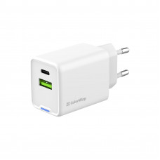 Зарядний пристрій Colorway GaN Mini 45W PD Port PPS USB (Type-C PD + USB QC4.0) білий