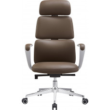 Крісло офісне OfficePro Delicate OC690BR Brown PVC
