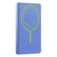 Портативний зарядний пристрій MOMAX WRL 5000MAH BLUE IP135AB2