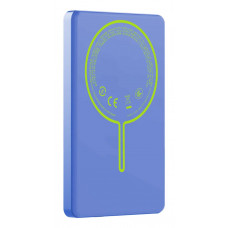 Портативний зарядний пристрій MOMAX WRL 5000MAH BLUE IP135AB2