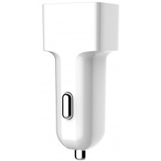 Автомобільний зарядний пристрій Colorway 2USB AUTO ID 2.4A (12W) white CW-CHA009-WT