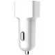 Автомобільний зарядний пристрій Colorway 2USB AUTO ID 2.4A (12W) white CW-CHA009-WT