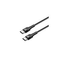 Кабель Colorway Type-C - Type-C (PD Fast Charging 65W) 3.0А 1м чорний CW-CBPDCC047-BK