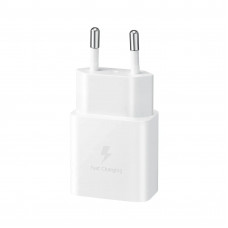 Зарядний пристрій мережевий Samsung 15Вт USB-С, білий EP-T1510NWEGEU