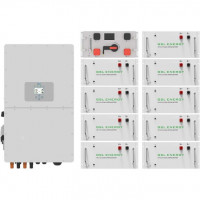 Система зберігання енергії DEYE SUN-50K-SG01HP3-EU-BM4 50kW 144.7kWh 1BAT LiFePO4 ≥10000 циклів (SV-