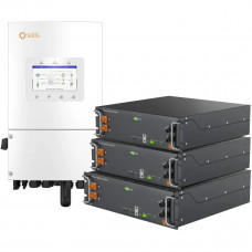 Система зберігання енергії Solis SV-1SL8K1-LES15.3K1 8kW 15.4kWh 3BAT LiFePO4 ≥6000 циклів (SV-1SL8K
