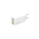 Зарядний пристрій Colorway GaN Mini 65W PD Port PPS USB (USB-2C1A) біле