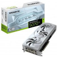 Відеокарта GIGABYTE Nvidia GeForce RTX 5070 Ti EAGLE OC ICE SFF 16G (GV-N507TEAGLEOC ICE-16GD)