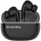 Навушники СolorWay Slim TWS-5 Earbuds Black