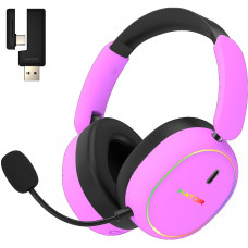 Ігрова гарнітура HATOR PHOENIX 2 Hi-Res (ESH42) wireless cyber violet, SyncHUB connection