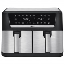 Мультипіч-фритюрниця Rotex ROM1210-2XL MulltiFry Duo (12л)