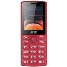 Мобільний телефон 2E E240 2025 2SIM, 1400мА•год, червоний 794300867219